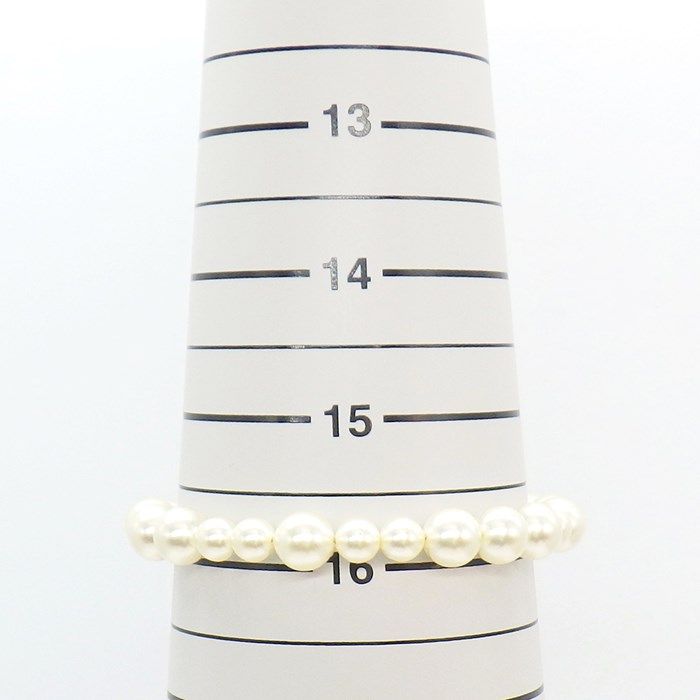 CHANEL Coco Mark Bracelet - 2013 Autumn Collection - Imitation Pearl & Strass