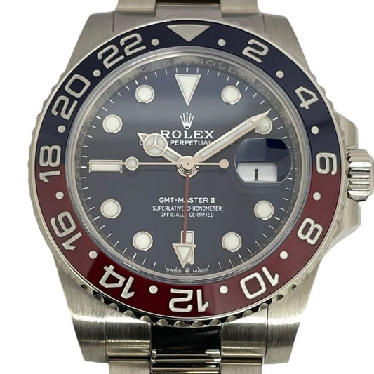 ROLEX GMT-Master II 126719BLRO Blue K18WG Automatic Men's Watch