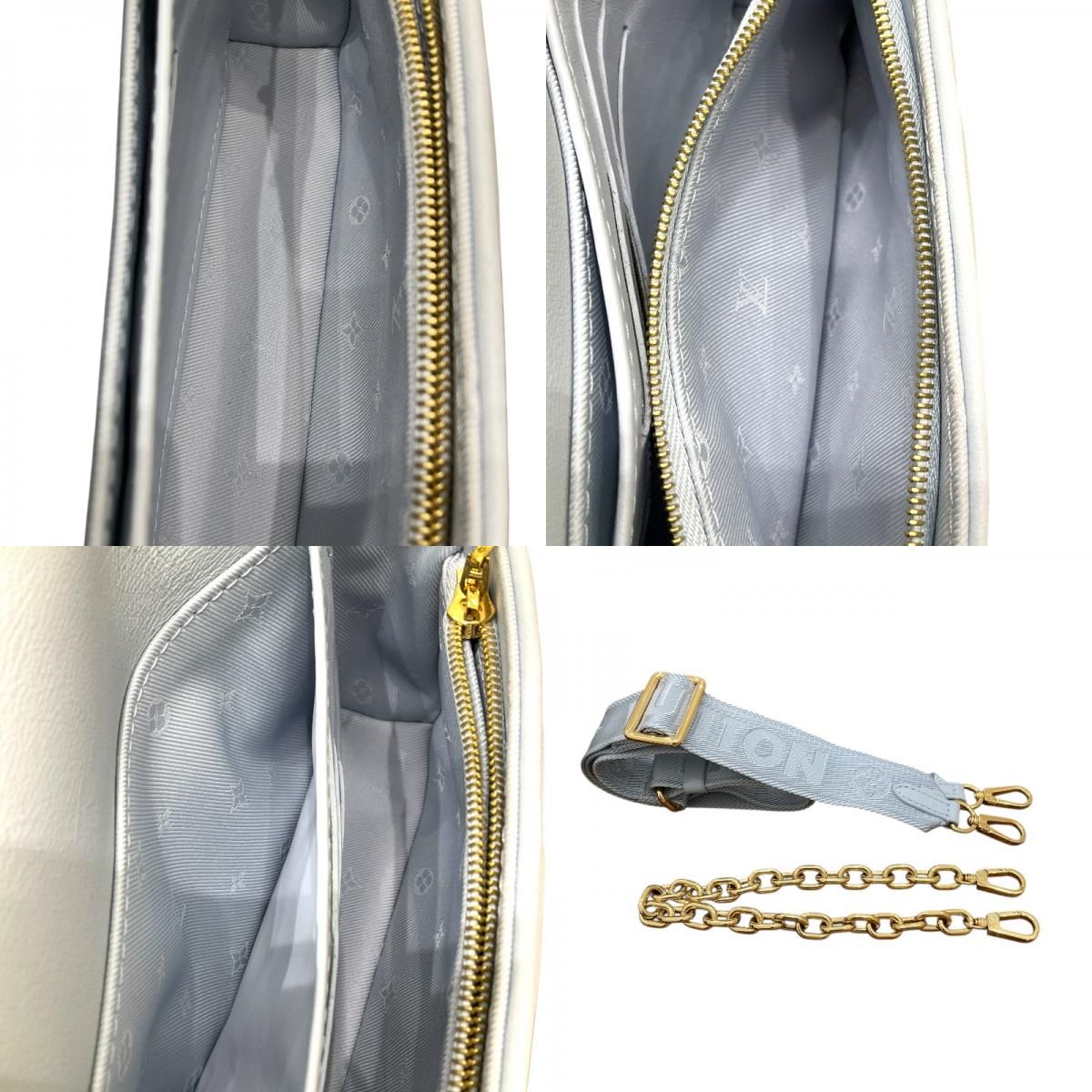 Louis Vuitton Wallet on Strap M81399 in Blue Glacière - Exquisite Craftsmanship