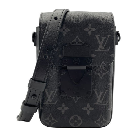 Louis Vuitton S Lock Vertical Wearable Wallet - Monogram Eclipse Black