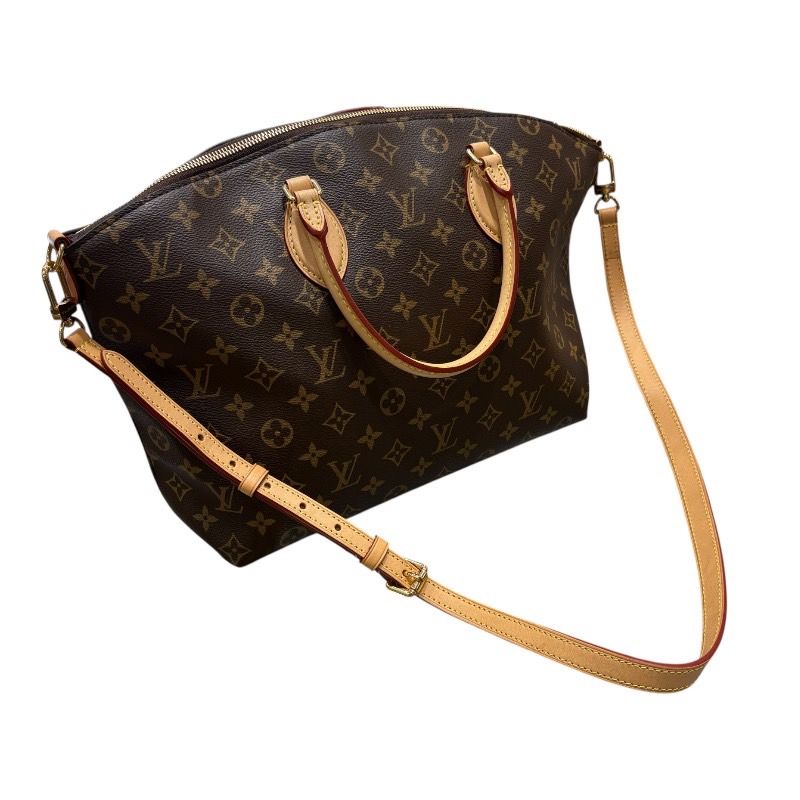 Louis Vuitton Poésie MM Monogram Canvas Handbag - Brown