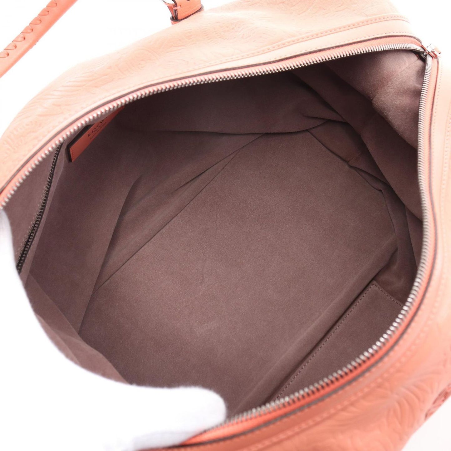 LOEWE Anagram Pink Leather Tote Bag - Exquisite Craftsmanship