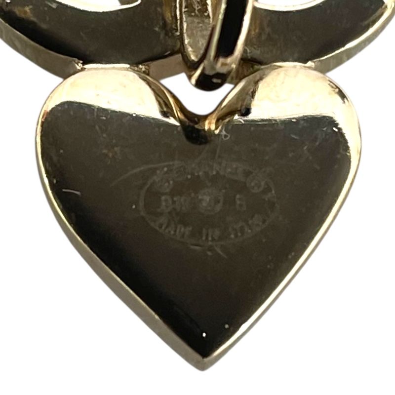 CHANEL Coco Mark Silver GP & Faux Pearl Earrings - Timeless Elegance