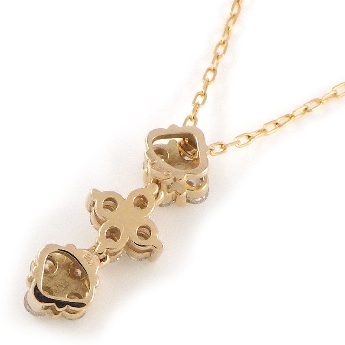 Exquisite 2-Way Diamond Necklace in K18 Yellow Gold - 0.30ct