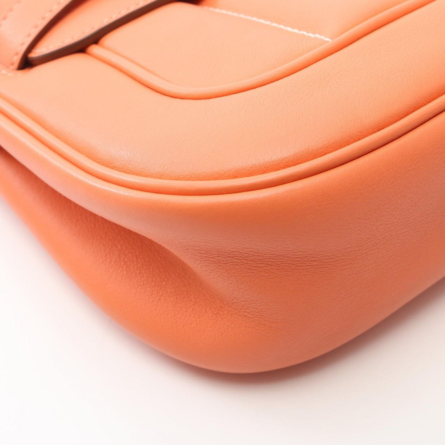 HERMES Berlin Mini Clebet Shoulder Bag - Exquisite Orange Elegance