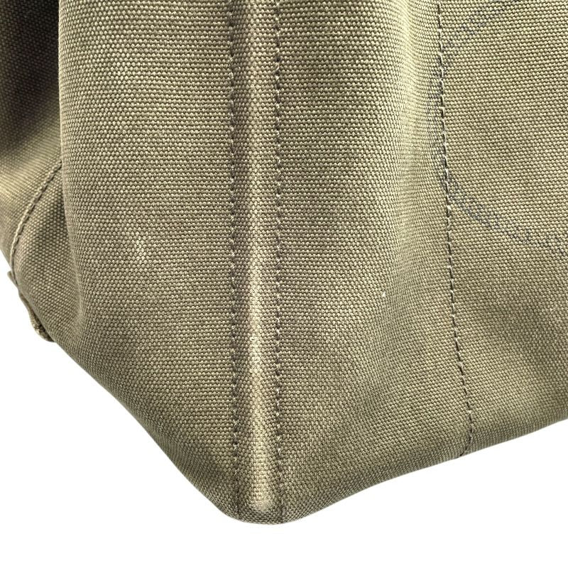 PRADA Canvas Kanapa Tote Bag in Khaki - Timeless Elegance