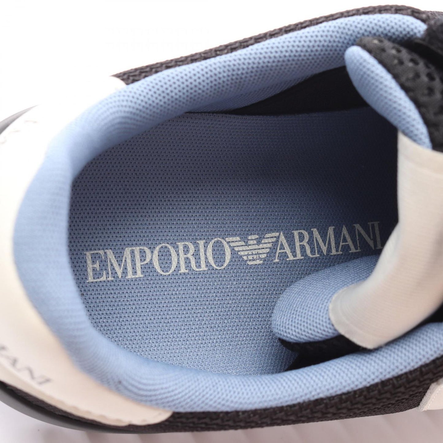 Emporio Armani Black Suede Sneakers - Timeless Elegance