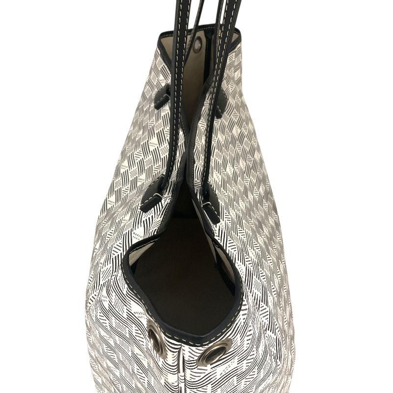 MOREAU PARIS White Coated Canvas Tote Bag - Elegant Women's Accessory