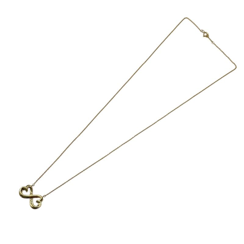 Tiffany & Co. Double Loving Heart Necklace in 18K Yellow Gold