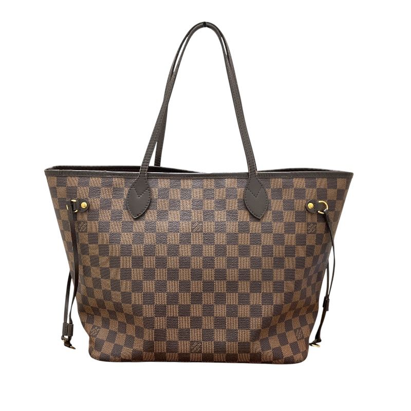 Louis Vuitton Neverfull MM Brown Damier Canvas Tote Bag