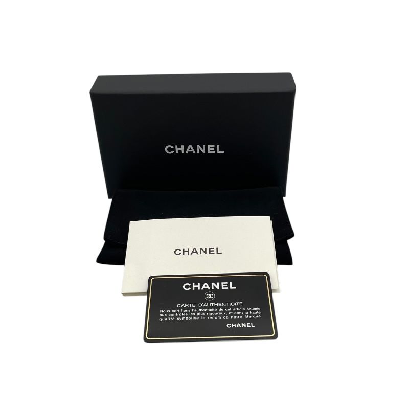 CHANEL Classic Flap Card Case in Red Caviar Leather - AP0214