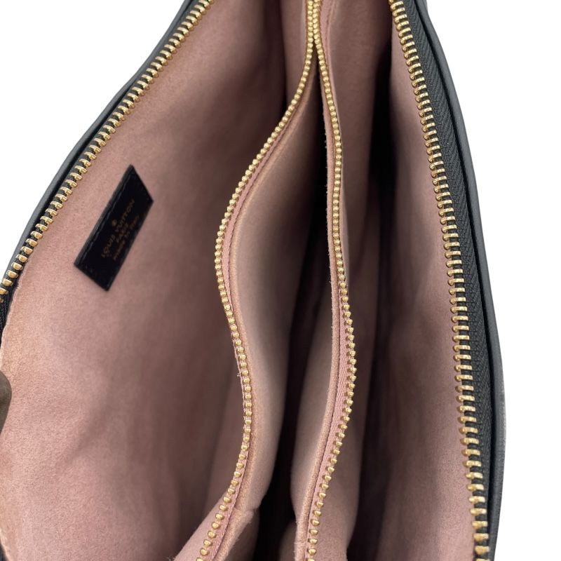 Louis Vuitton Pochette Coussin M57790 Noir Monogram Leather Shoulder Bag