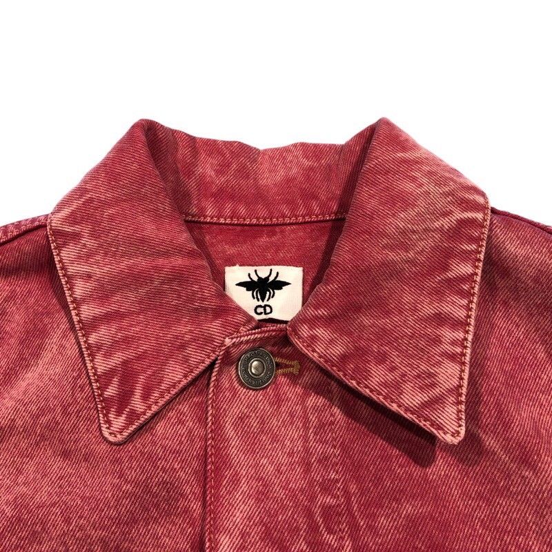 Christian Dior BEE Embroidered Denim Vest - Exquisite Cotton Jacket