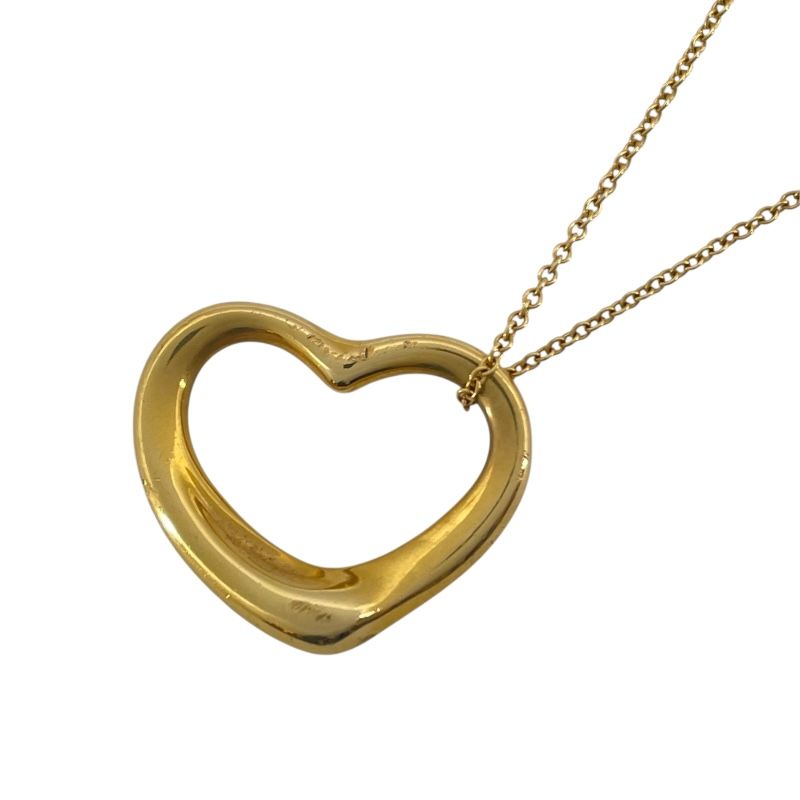 Tiffany & Co. Open Heart Necklace in 18K Yellow Gold