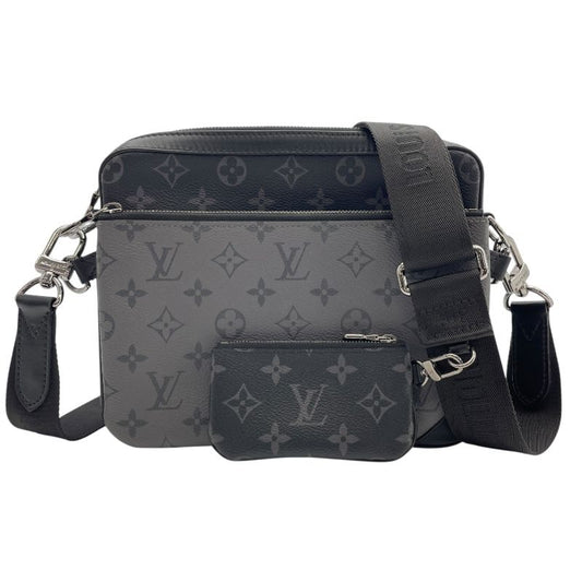 Louis Vuitton Trio Messenger Bag - Monogram Eclipse Black