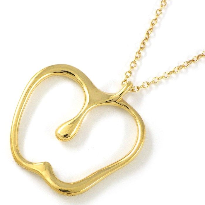 Tiffany & Co. Apple Large Long Necklace in K18 Yellow Gold