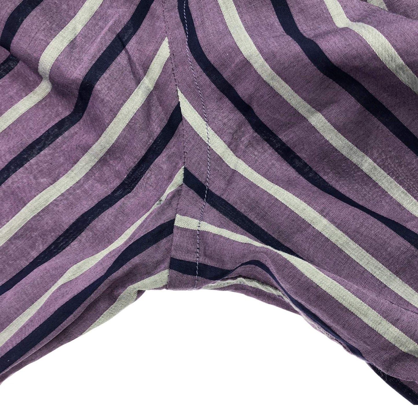 ETRO Purple Cotton Long Sleeve Shirt - Timeless Elegance