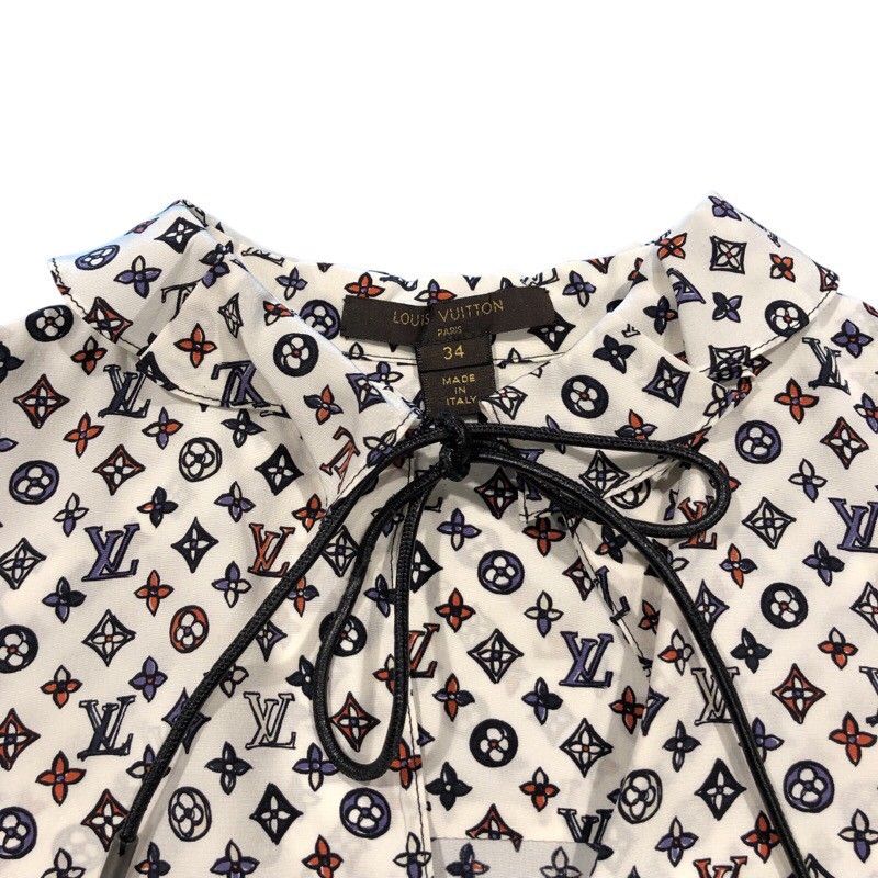 Louis Vuitton Monogram Silk Top - Exquisite Luxury for Women