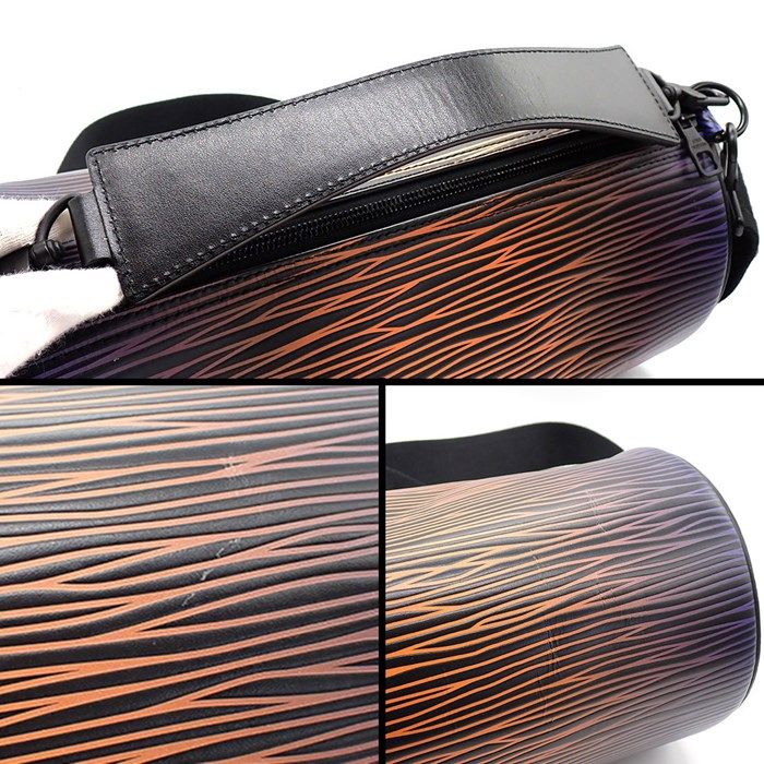 Louis Vuitton Soft Poloction MM Gradient Electric Sun Handbag