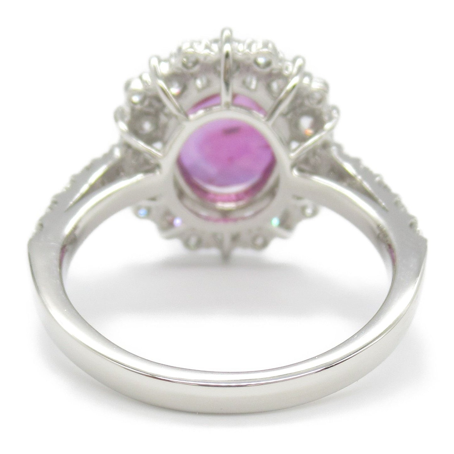 Exquisite Ruby and Diamond Ring in Platinum - A Timeless Treasure
