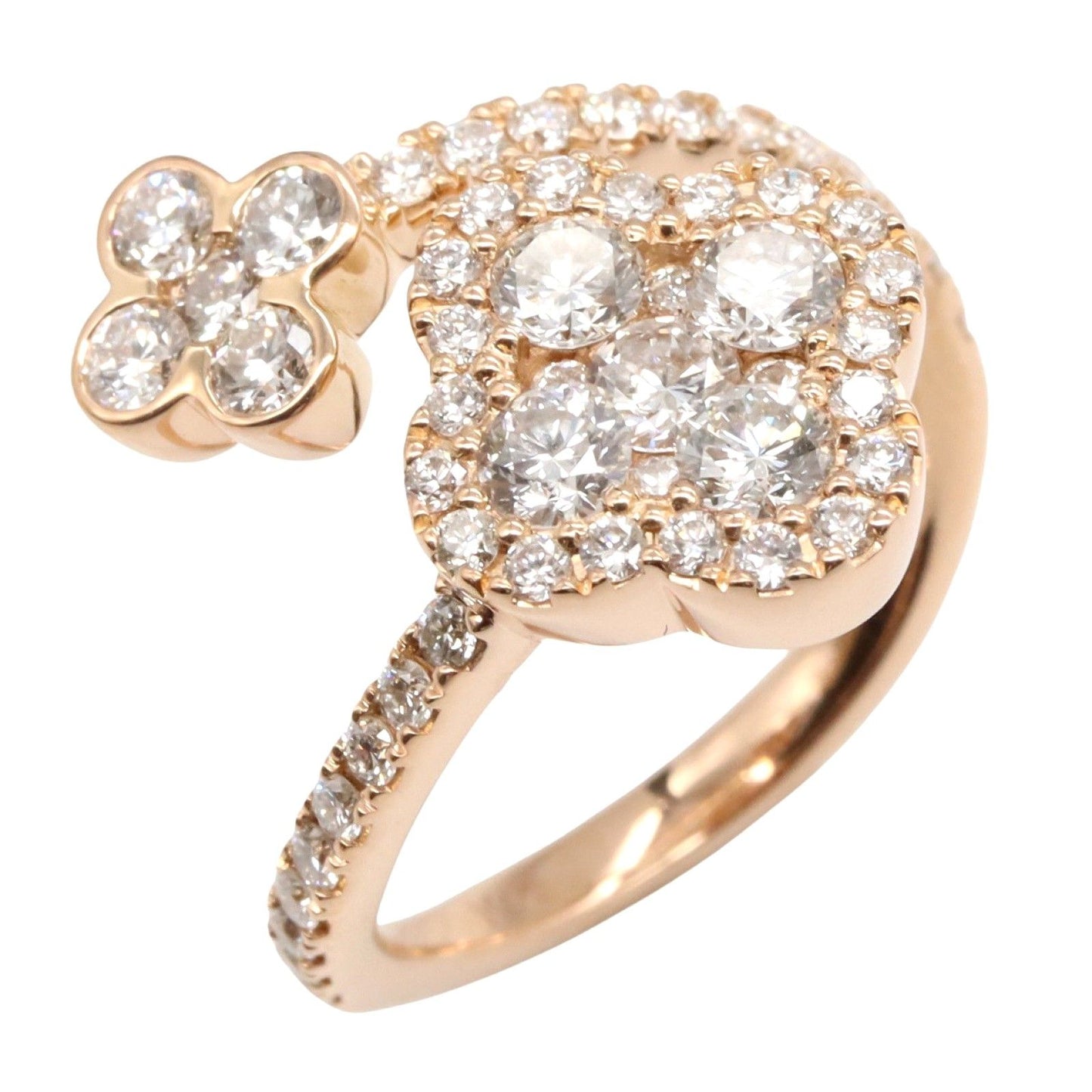 Exquisite K18PG Diamond Ring - 1.01ct Luxury Jewelry