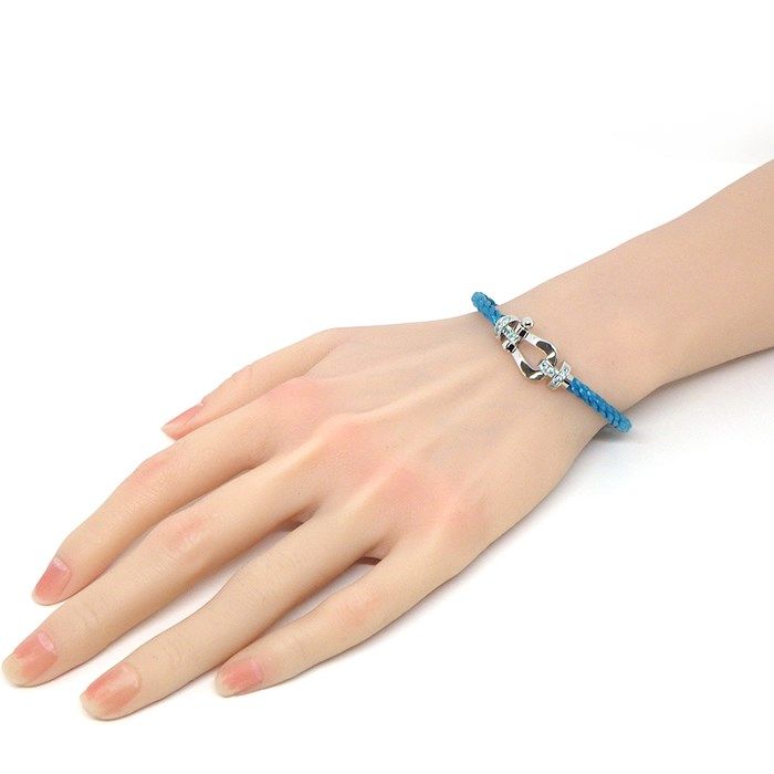 FRED Force 10 Large Model Bracelet with Blue Tourmaline