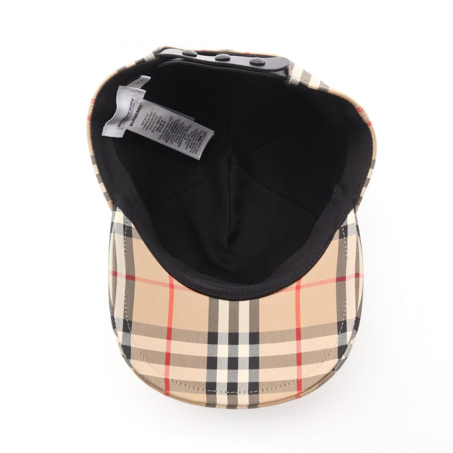 Burberry Vintage Check Baseball Cap - Timeless Elegance