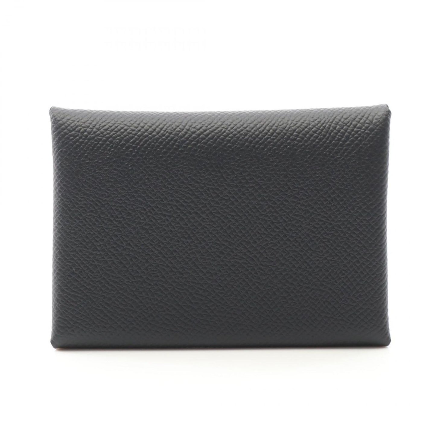 HERMES Calvi Duo Coin Case in Black - Unused Luxury Accessory