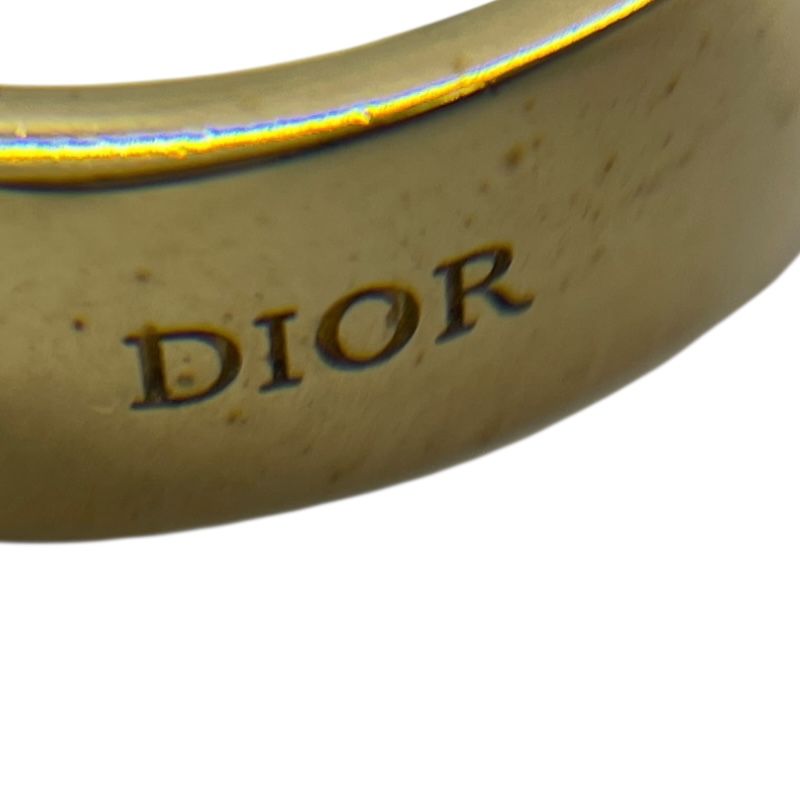 Christian Dior Code Triple Ring in Gold and Pink Metal