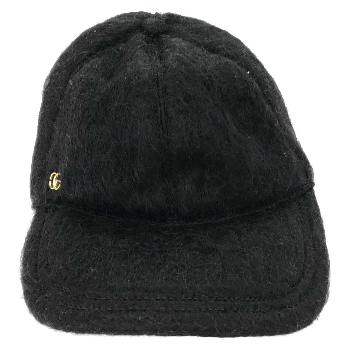 GUCCI Unisex Cotton Cap - Timeless Black Elegance