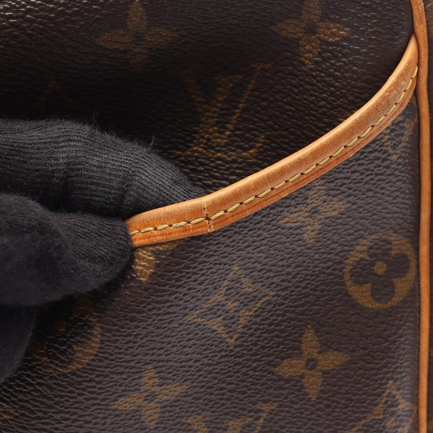 Louis Vuitton Deauville Bowling Vanity Handbag - Monogram Canvas