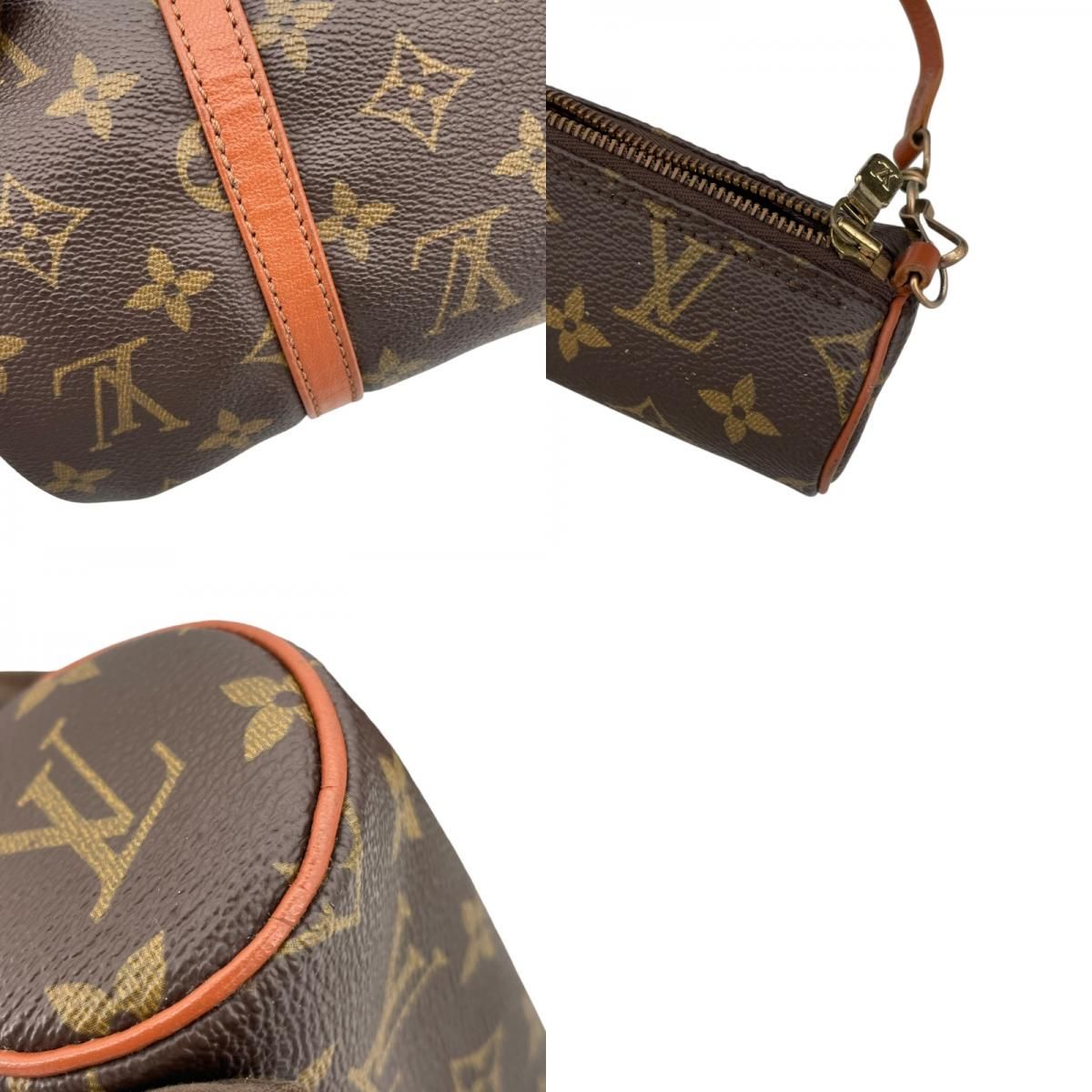 Louis Vuitton Papillon 30 Monogram Canvas Handbag - Brown
