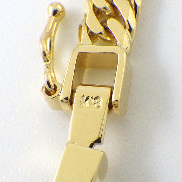 K18YG Double Link Bracelet - Exquisite Japanese Craftsmanship