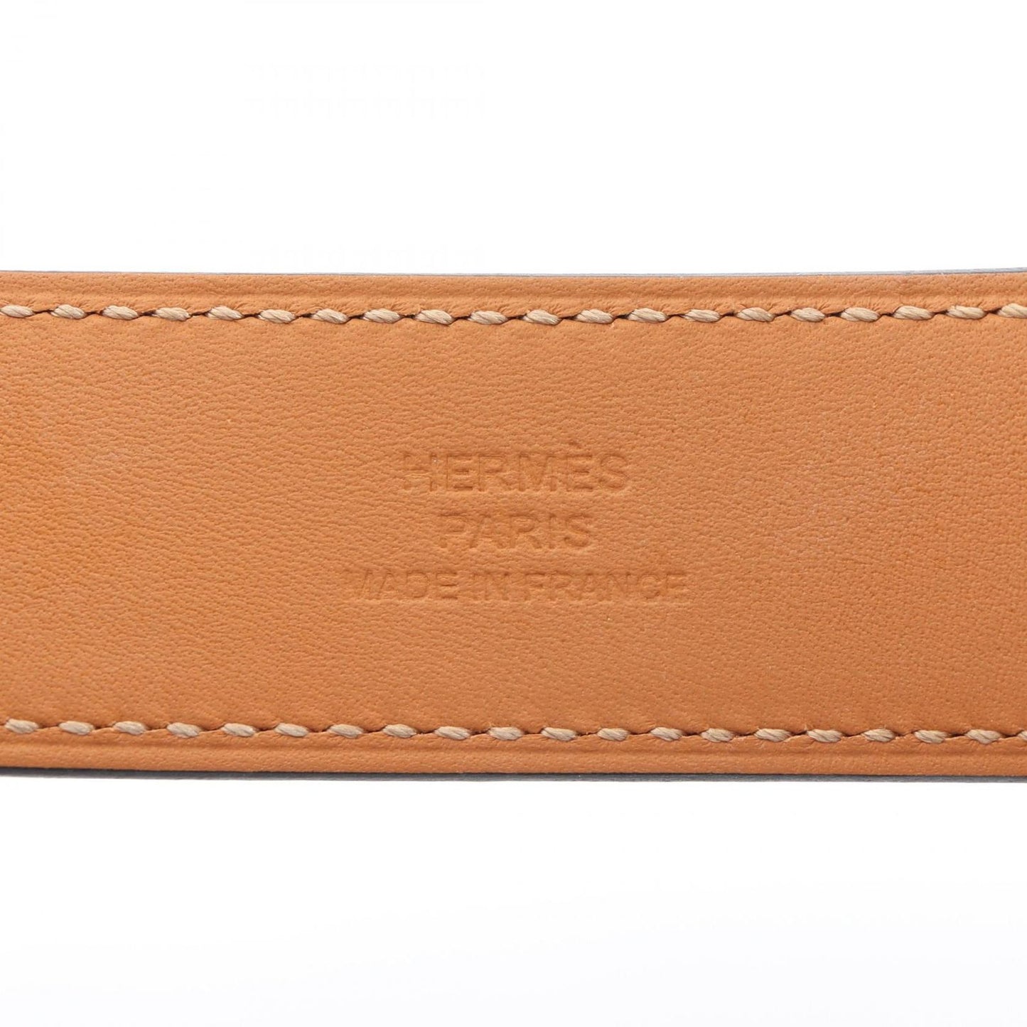 HERMES Collier de Chien Bracelet in Stainless Steel & Leather