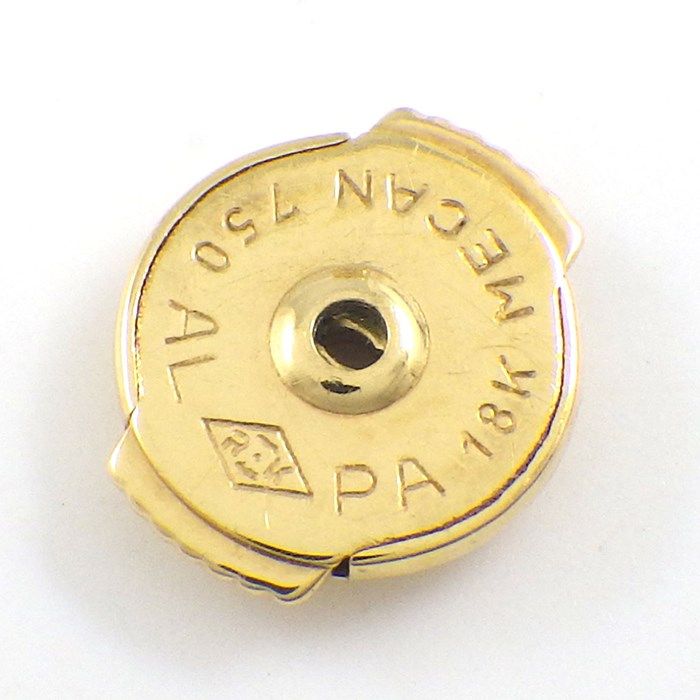 MAUBOUSSIN Chance of Love Clover Diamond Earrings in 18K Yellow Gold