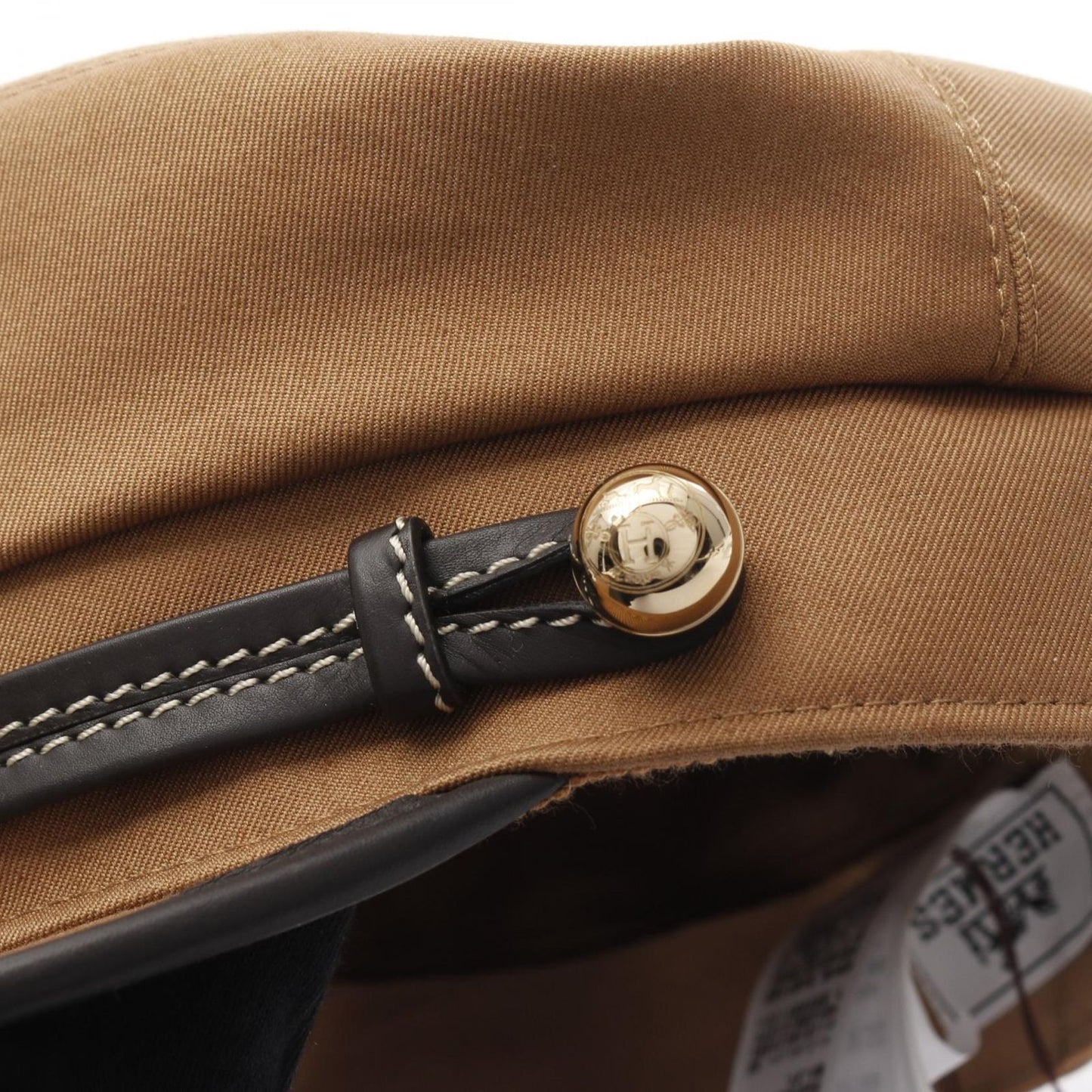 HERMES Giulietta Ex-Libris Brown Hat - Unused Luxury Accessory