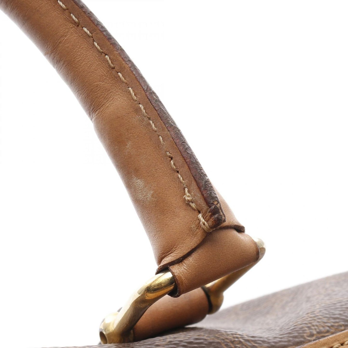 CELINE Macadam Boston Handbag in Dark Brown PVC Coated Canvas