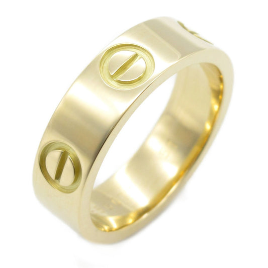 CARTIER Love Ring in K18 Yellow Gold - Unisex Elegance