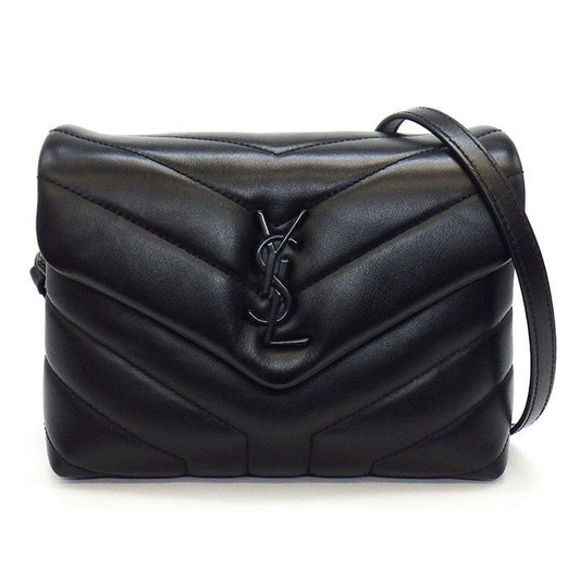 YSL Loulou Toy Shoulder Bag in Black Calfskin - Timeless Elegance
