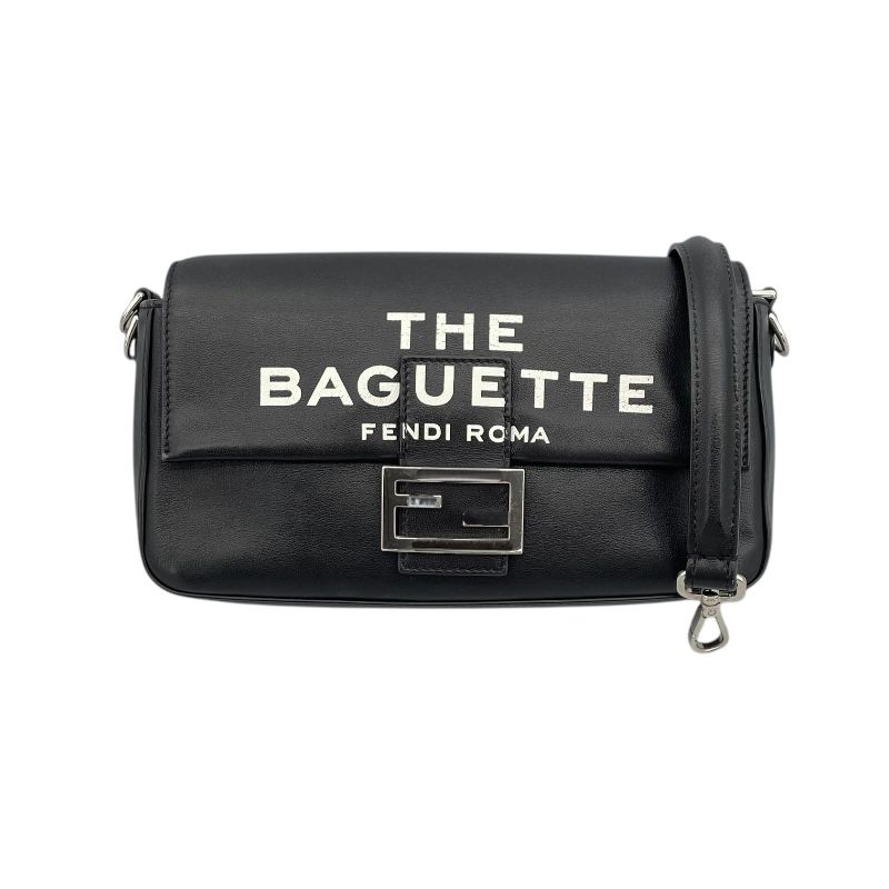 Fendi Baguette Bag by Marc Jacobs - Black Leather Luxury Handbag