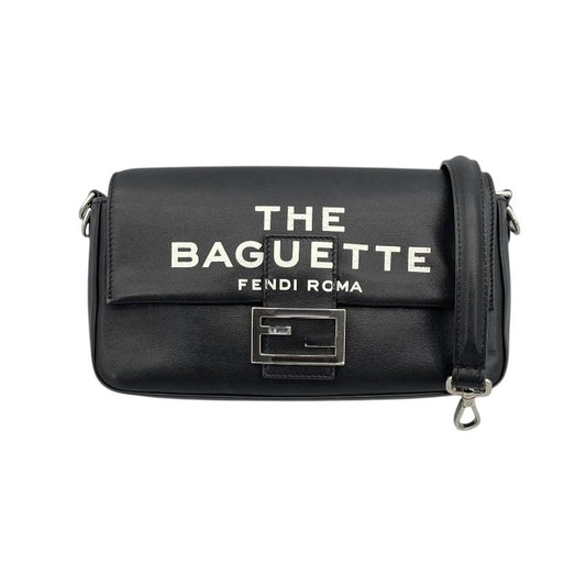 Fendi Baguette Bag by Marc Jacobs - Black Leather Luxury Handbag
