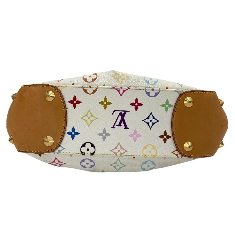 Louis Vuitton Judy MM Monogram Multicolor White Shoulder Bag