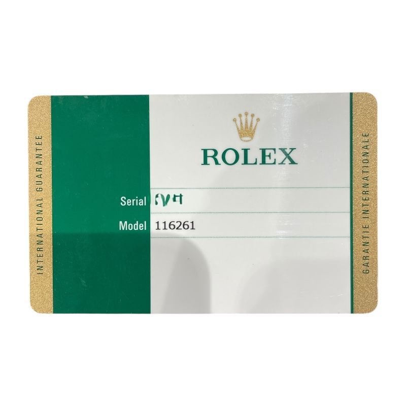 Rolex Turn-O-Graph 116261 K18 Rose Gold & Stainless Steel Watch