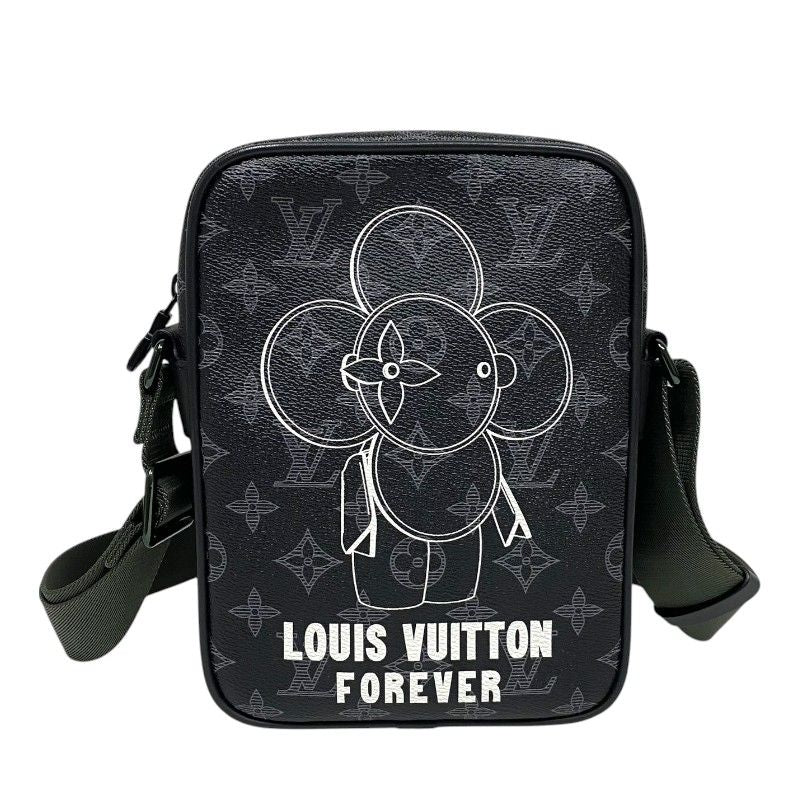 Louis Vuitton Danube PM Vivienne Black Monogram Eclipse Shoulder Bag