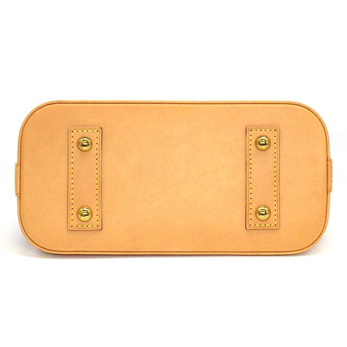 Louis Vuitton Alma BB Handbag - Monogram Canvas, Brown, Gold Hardware