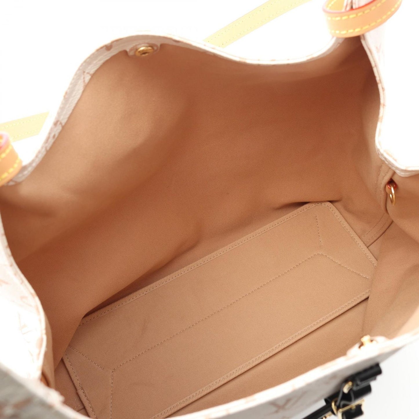 Louis Vuitton Atlantis GM Monogram Dune Tote Bag - White PVC Canvas