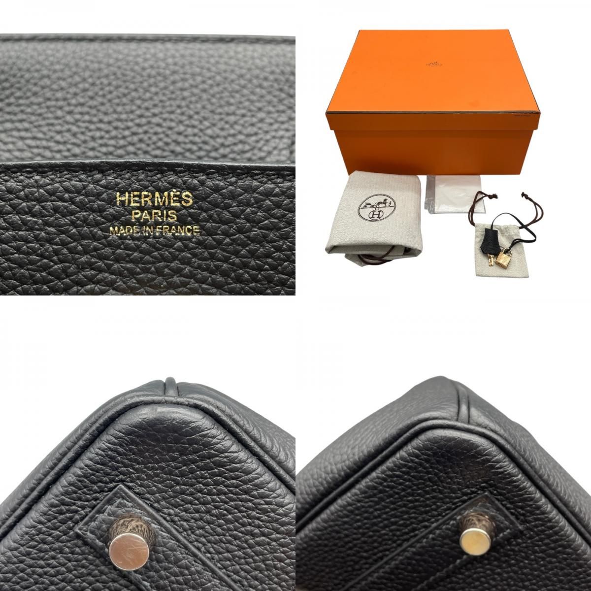 HERMES Birkin 30 Black with Pink Gold Hardware - Iconic Luxury Handbag