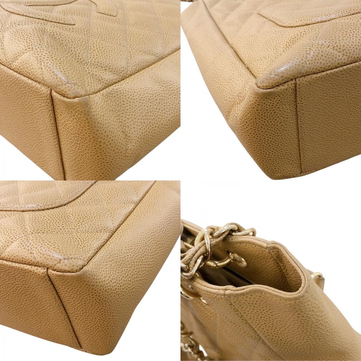 CHANEL PST Tote A50994 Caviar Leather with Gold Hardware