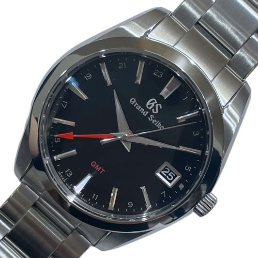SEIKO Heritage Collection 9F Quartz GMT SBGN013 - Black Dial Luxury Watch