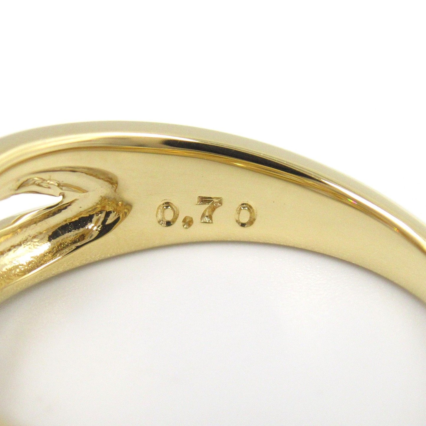 Exquisite K18 Yellow Gold Diamond Ring - 0.70ct Luxury Jewelry